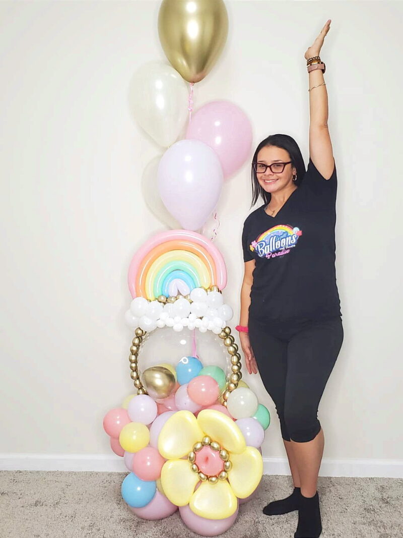 Juliette Bouquet With Helium