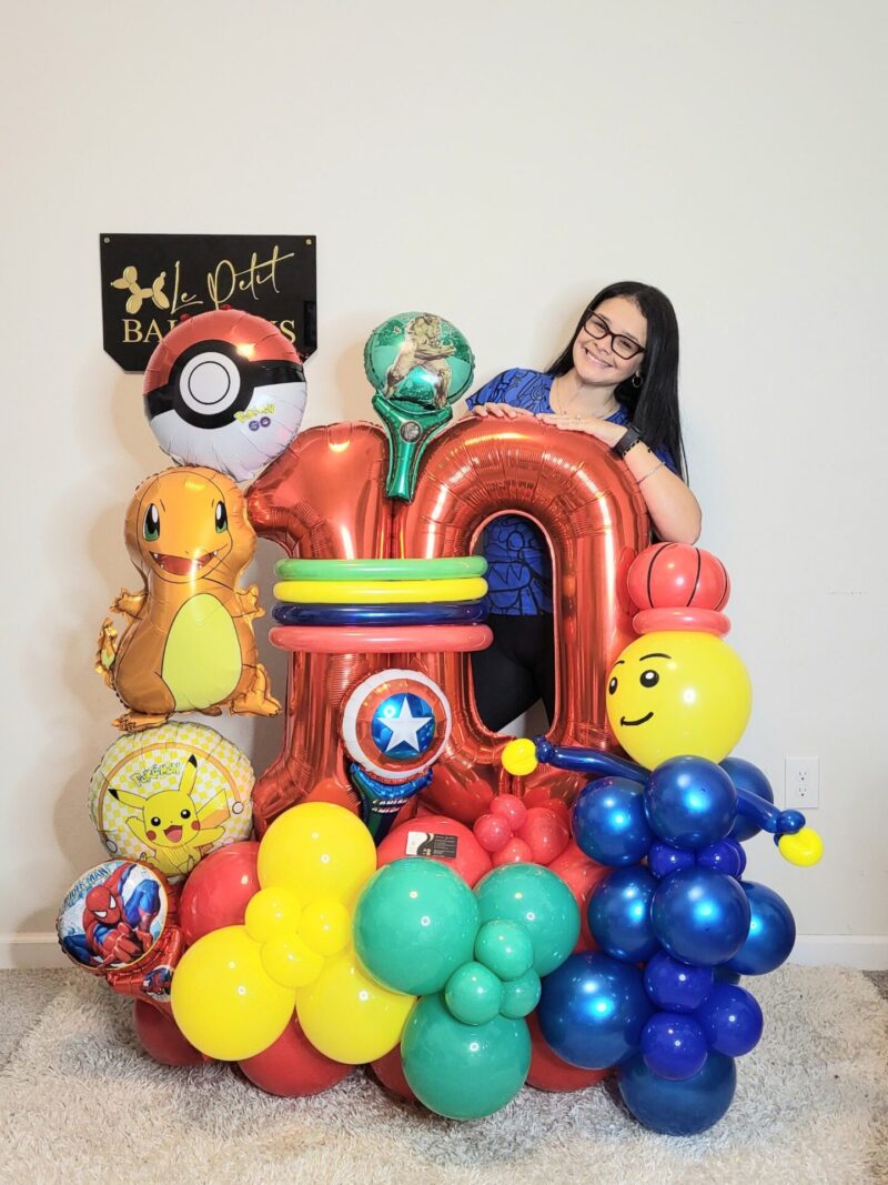 Balloon Bouquet Birthday Boy