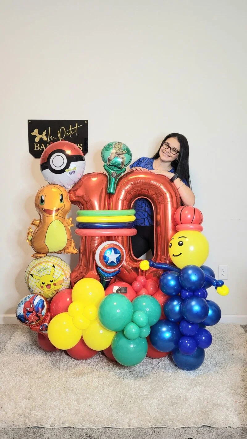 Balloon Bouquet Birthday Boy